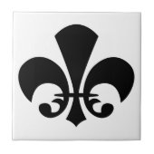 Fleur-De-Lis Fliese (Vorderseite)