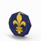 Fleur-de-lis Fotoblock (Rechts)