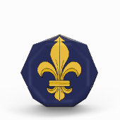 Fleur-de-lis Fotoblock (Vorderseite)
