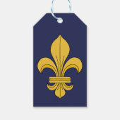 Fleur-de-lis Geschenkanhänger (Vorderseite)