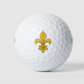 Fleur-de-lis Golfball (Vorderseite)