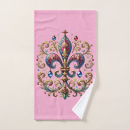 Fleur de Lis Handtuch