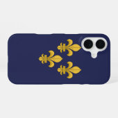 Fleur-de-lis iPhone 16 Hülle (Rückseite (Horizontal))