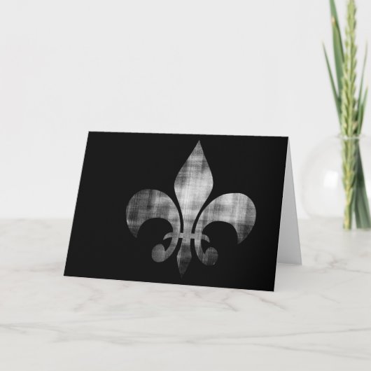 Fleur-de-lis Karte (Vorderseite)