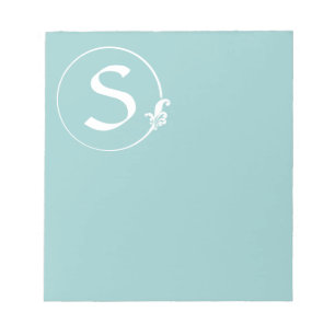 Fleur-de-Lis-Kreis Notizblock