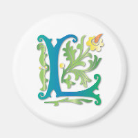 Fleur-de-lis L Monogramm