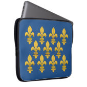 Fleur-de-lis Laptopschutzhülle (Vorne Rechts)