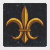 Fleur De Lis Lebels Etiketten (Design 2)