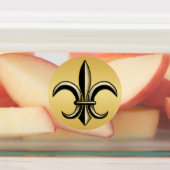 Fleur De Lis Lebels Etiketten (Befestigt)