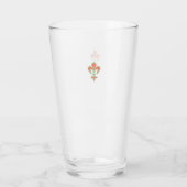 Fleur de lis – Lilie – Lily – Schwertlilie Glas (Rückseite)