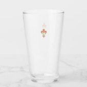 Fleur de lis – Lilie – Lily – Schwertlilie Glas (Vorderseite)