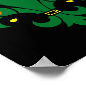 Fleur De Lis Louisiana New Orleans Lily Symbol Chr Poster (Ecke)