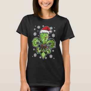 Fleur-De-Lis Louisiana New Orleans Lily Symbol Spa T-Shirt