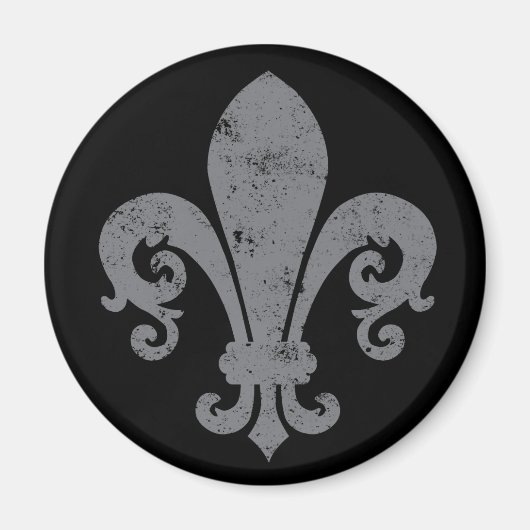 Fleur-de-lis Magnet (Vorne)