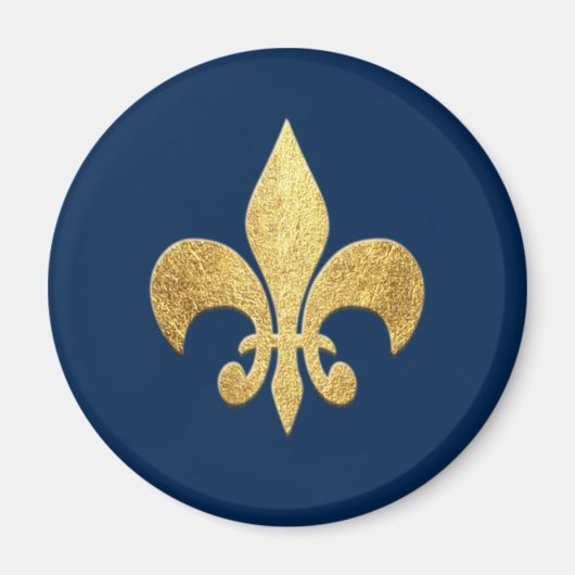 Fleur-de-lis Magnet (Vorne)