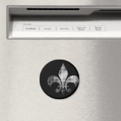 Fleur-de-lis Magnet (In Situ (Geschirrspüler))