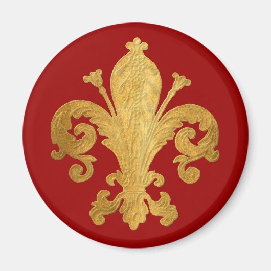 Fleur-de-lis Magnet (Vorne)