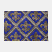 Fleur-de-lis-Mosaikfliesen Fußmatte (Vorderseite)