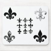 Fleur-de-lis Mousepad (Vorne)
