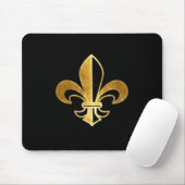 Fleur De Lis. Mousepad (Mit Mouse)