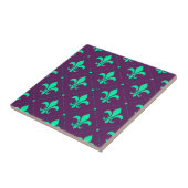 Fleur-de-Lis-Muster Fliese (Seite)