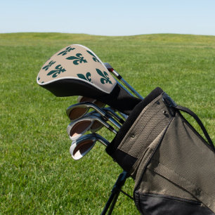 Fleur-de-Lis-Muster, königliches französisches Grü Golf Headcover