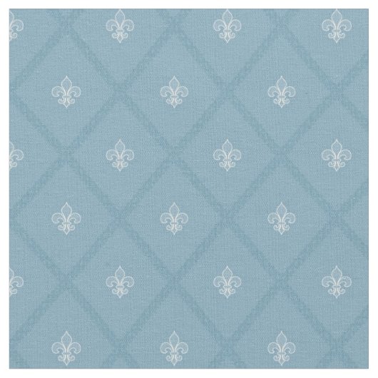 Fleur-de-lis-Muster Stoff (Nahaufnahme)