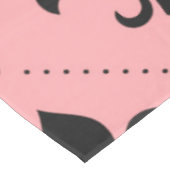 Fleur-de-Lis-Muster Tischdecke (Schrägansicht)