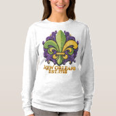 Fleur-de-lis New Orleans 1718 T-Shirt (Vorderseite)