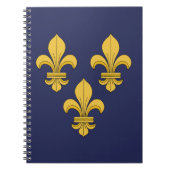 Fleur-de-lis Notizblock (Vorderseite)