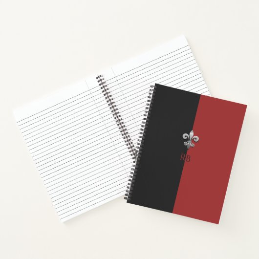 Fleur De Lis Notizblock (Innenseite)