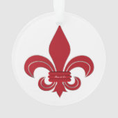 Fleur de Lis Ornament (Rückseite)