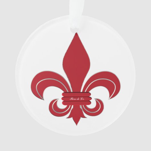 Fleur de Lis Ornament (Vorderseite)