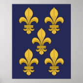 Fleur-de-lis Poster (Vorne)