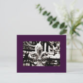 Fleur de Lis [Postkarte] Postkarte (Stehend Vorderseite)