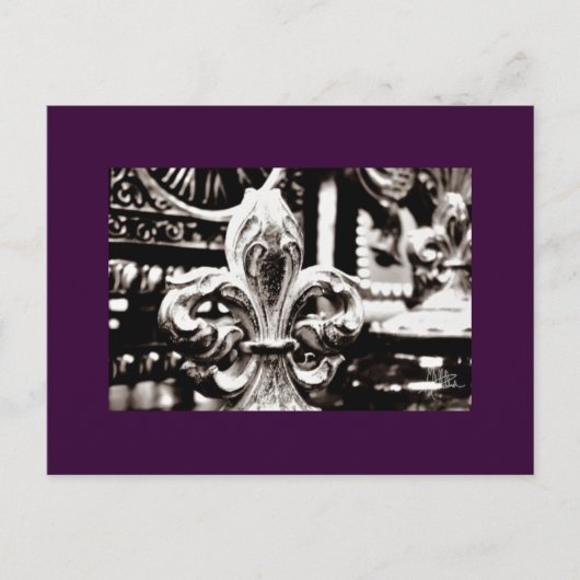 Fleur de Lis [Postkarte] Postkarte (Vorderseite)