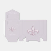 Fleur De Lis. Royal Design Geschenkschachtel (Ungefaltet)