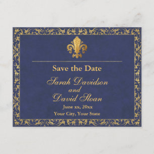 Fleur_de_lis Save the Date