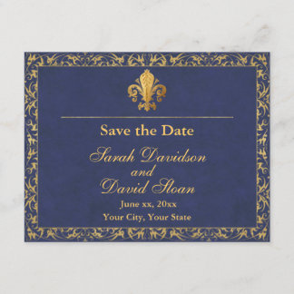 Fleur_de_lis Save the Date