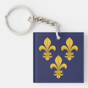 Fleur-de-lis Schlüsselanhänger