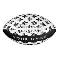 Fleur de Lis, Schwarz auf Weiß, Schwarz, Ihr Name