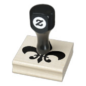 Fleur-de-Lis-Symbol Gummistempel (Stempel)