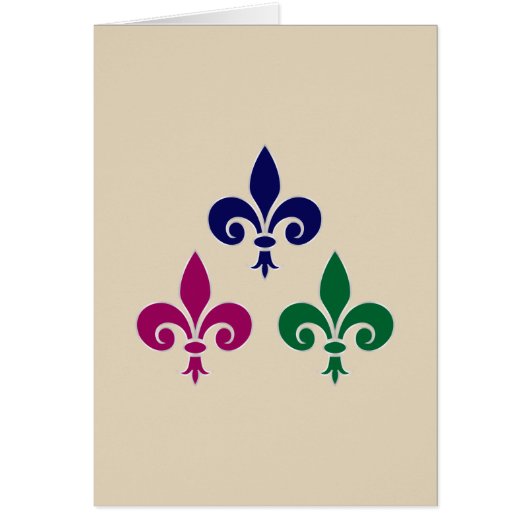 Fleur-de-lis-Symbole (Vorne)