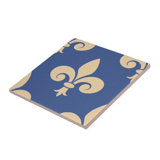 Fleur-de-lis-Symbole Fliese (Seite)