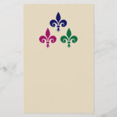 Fleur-de-lis-Symbole Flyer (Hinten)