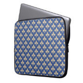 Fleur-de-lis-Symbole Laptopschutzhülle (Vorderseite Links)