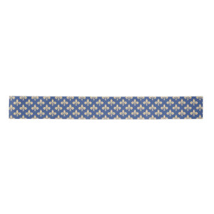 Fleur-de-lis-Symbole Satinband