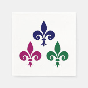 Fleur-de-lis-Symbole Serviette