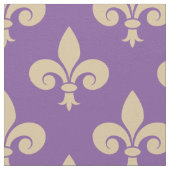 Fleur-de-lis-Symbole Stoff (Nahaufnahme)