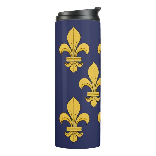 Fleur-de-lis Thermosbecher (Nach links gedreht)